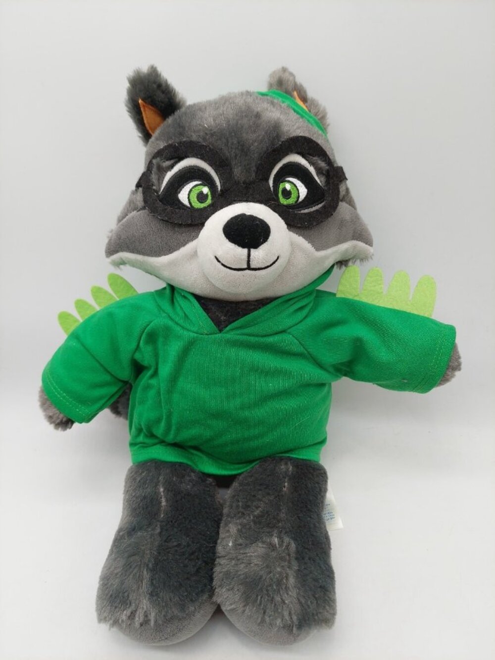 Build A Bear Workshop BAB Oliver the Raccoon 16' plush Great Wolf Lodge